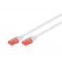 Netwerkkabel Digitus CAT 6 U/UTP Patchkabel RJ-45 Cat6 3m wit