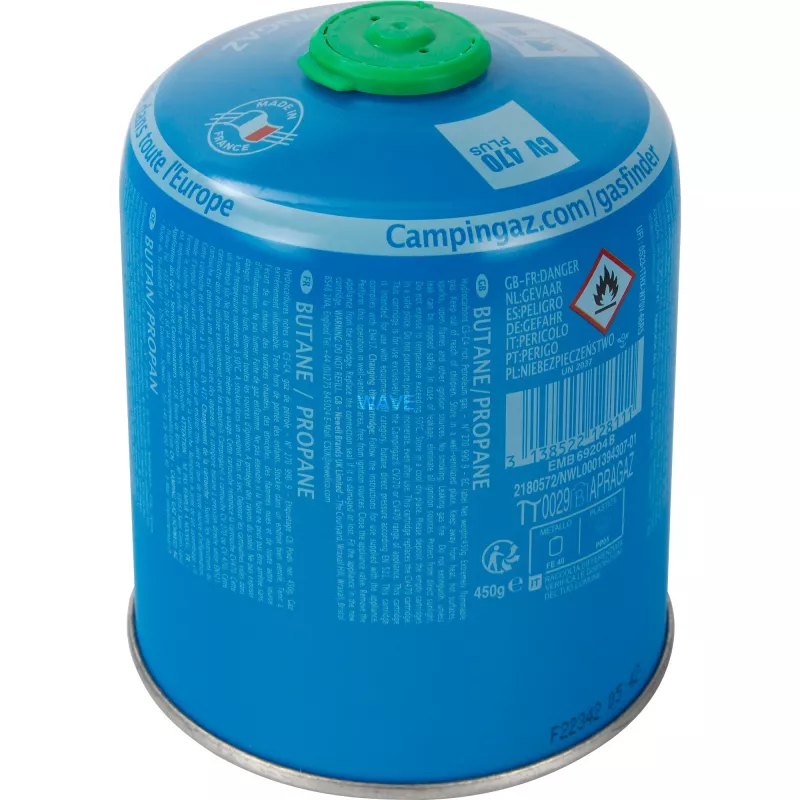 Butaan-/propaangascartouche Campingaz CV470 450 g hervulbaar