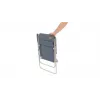 Campingstoel Outwell Blackpool Ocean Blue — 2-pootsvouwstoel, max. belasting 120 kg, 3,3 kg, 55 cm breed