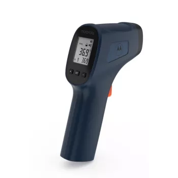 Contactloze thermometer Motorola TE-93 blauw voorhoofd AA-batterij