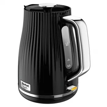 Tefal KO2508 waterkoker 1,7 l, 2400 W, zwart, verborgen verwarmingselement