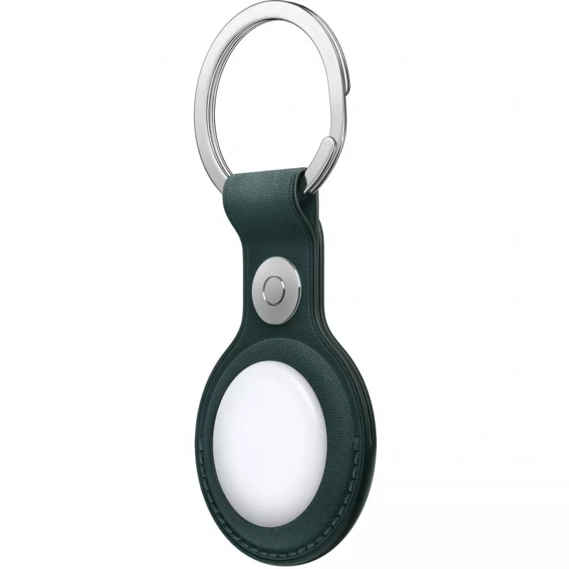 AirTag FineWoven sleutelhanger – donkergroen
