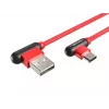 USB-kabel NATEC NKA-1201 USB 2.0 1 m USB A USB C zwart rood