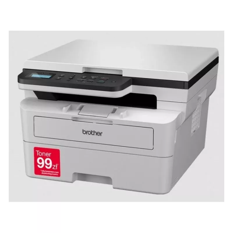Multifunctionele laserprinter Brother DCP-B7600D — monochroom, 34 pagina's/min., duplex, 256 MB, USB 2.0, A4