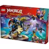 LEGO NINJAGO set 71843 Rogue's Mech Dragon Rider — 584 onderdelen, 4 minifiguren, 190 mm modelhoogte