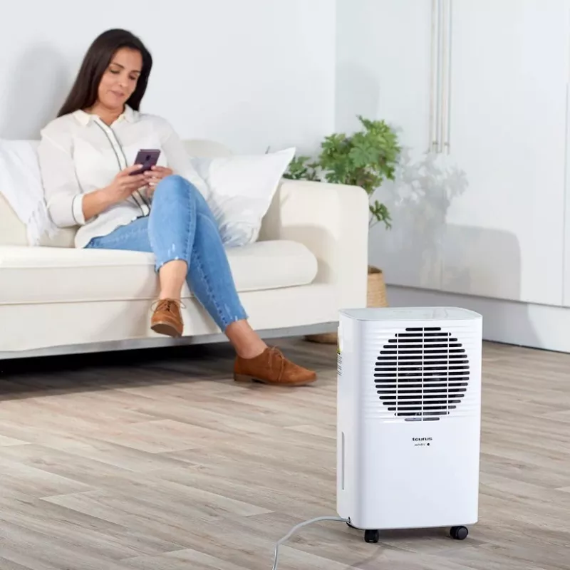 Luchtontvochtiger Taurus DH1201 — 2,5 L tank, 90 m³/h, 210 W, 43 dB, R290