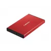 NATEC HDD-behuizing RHINO GO (USB 3.0, 2.5, RED)