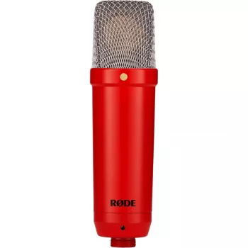 Studio-condensatormicrofoon RØDE NT1 Signature Red — Niere, 20–20000 Hz, -32 dB gevoeligheid, XLR (3-polig), 313 g