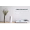 MikroTik Audience RBD25G-5HPacQD2HPnD tri-band mesh-accesspoint, Wi-Fi 5 (802.11ac), 2,4 GHz + 2x 5 GHz, 1733 Mbit/s, 2x Gigabit LAN, PoE, RouterOS L4, wit