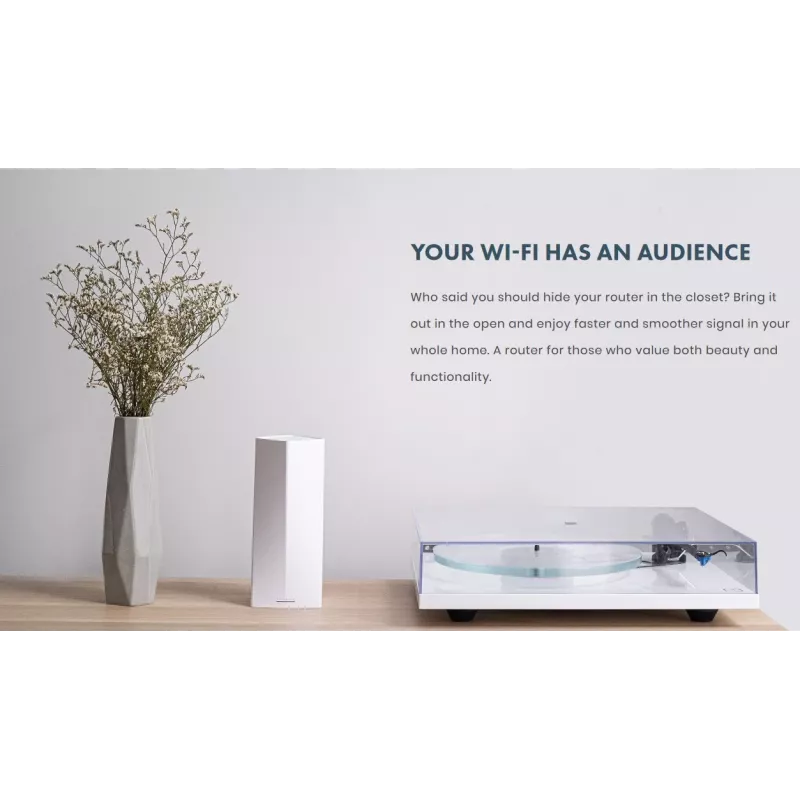 MikroTik Audience RBD25G-5HPacQD2HPnD tri-band mesh-accesspoint, Wi-Fi 5 (802.11ac), 2,4 GHz + 2x 5 GHz, 1733 Mbit/s, 2x Gigabit LAN, PoE, RouterOS L4, wit