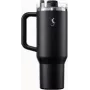 Thermobeker Lurch BIG CUP 1,2L, RVS dubbelwandig vacuüm geïsoleerd, zwart