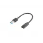 USB-kabel Lanberg AD-UC-UA-03 USB 3.2 Gen 1 0,15 m