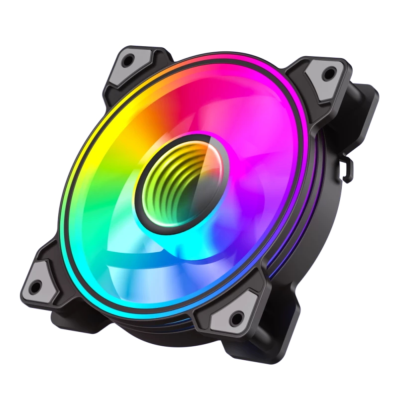Gamemax | behuizingsventilator | DUAL RING INFINITY | zwart