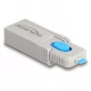 Poortslot DeLOCK 20969 DisplayPort HDMI USB Type-A USB Type-C grijs