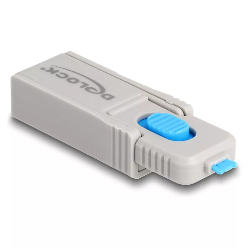 Poortslot DeLOCK 20969 DisplayPort HDMI USB Type-A USB Type-C grijs