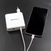 Qoltec GaN-oplader FAST 108W | 5-20V | 3-4.7A | USB C | wit