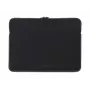 TUCANO Second Skin Elements neopreen hoes voor MacBook Air 15 inch zwart - vooraf - speciaal ontworpen voor de MacBook Air. Nauwsluitende hoes van neopreen