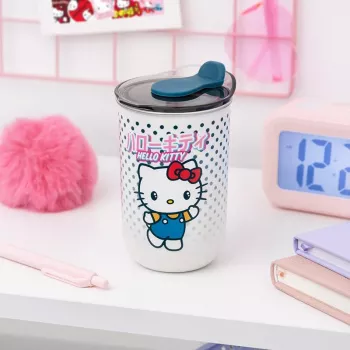 Thermo-reisbeker Paladone PP13768HK Hello Kitty 400 ml RVS