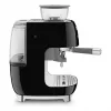 SMEG EGF03BLEU espressomachine. koffieautomaat 50s Style. zwart