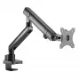 Monitorarm SILVERSTONE SST-ARM13 — enkele in hoogte verstelbare VESA-compatibele houder, zilver