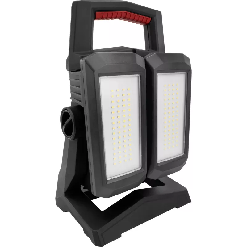 Werkstraler ANSMANN HS4500R-DUO accu-aangedreven 4500 lm, draagbare LED-vloedstraler