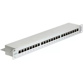 Patchpaneel DeLOCK 43300 1U RJ-45 Grijs