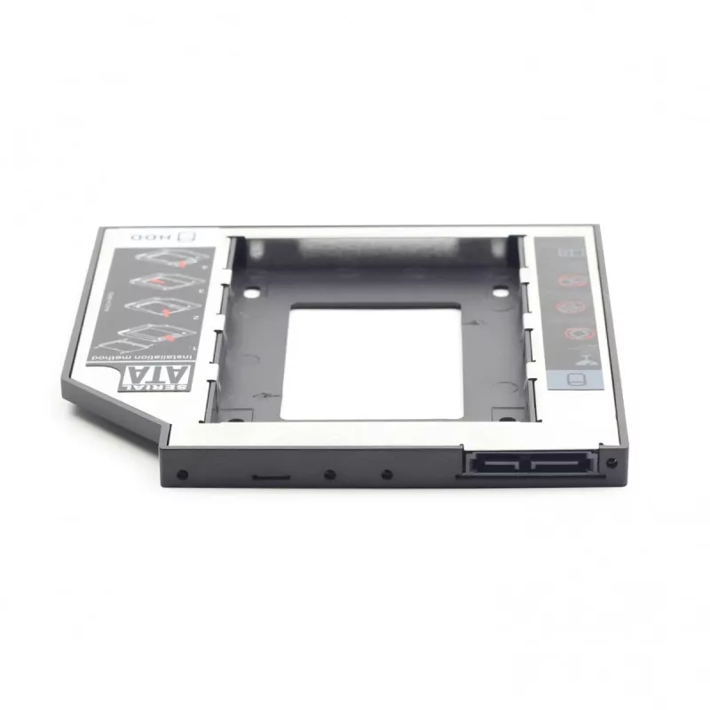 Gembird MF-95-01 slank montageframe voor 2,5-inch drive naar 5,25-inch bay