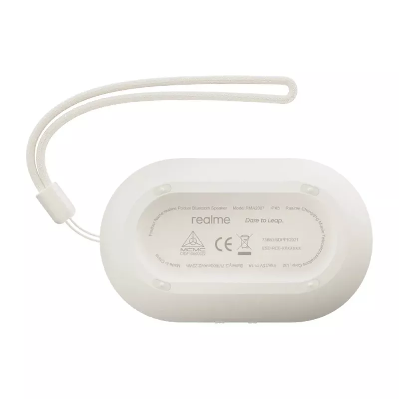 Draagbare luidspreker Realme Pocket bluetooth-luidspreker grijs