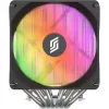 CPU-koeler Silentware Titan RGB dual-tower met 6 heatpipes en 2×120mm PWM A-RGB-ventilatoren