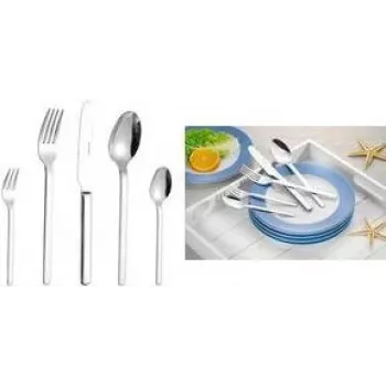 Espressolepel Esmeyer Bettina set 12-delig, roestvrij staal, zilverfinish