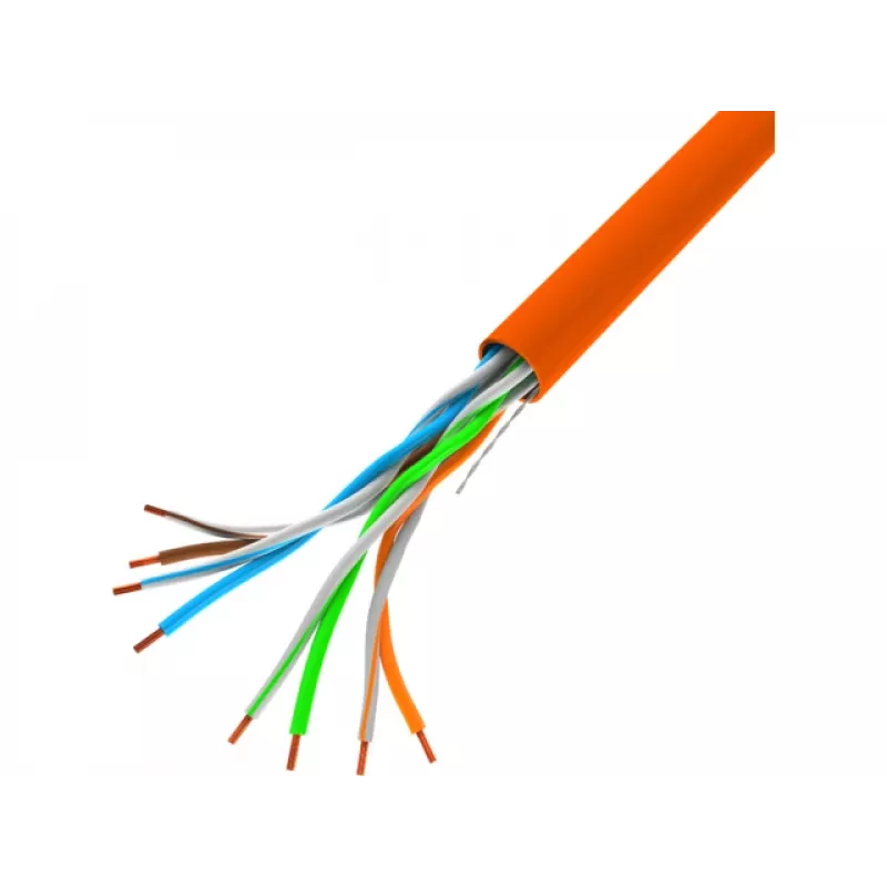 Netwerkkabel Lanberg LCU5-10CC-0305-O U/UTP Cat5 305 m oranje