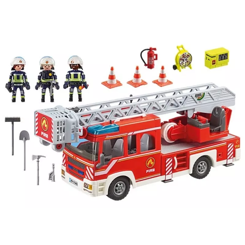 Truck Playmobil brandweerladder eenheid 9463