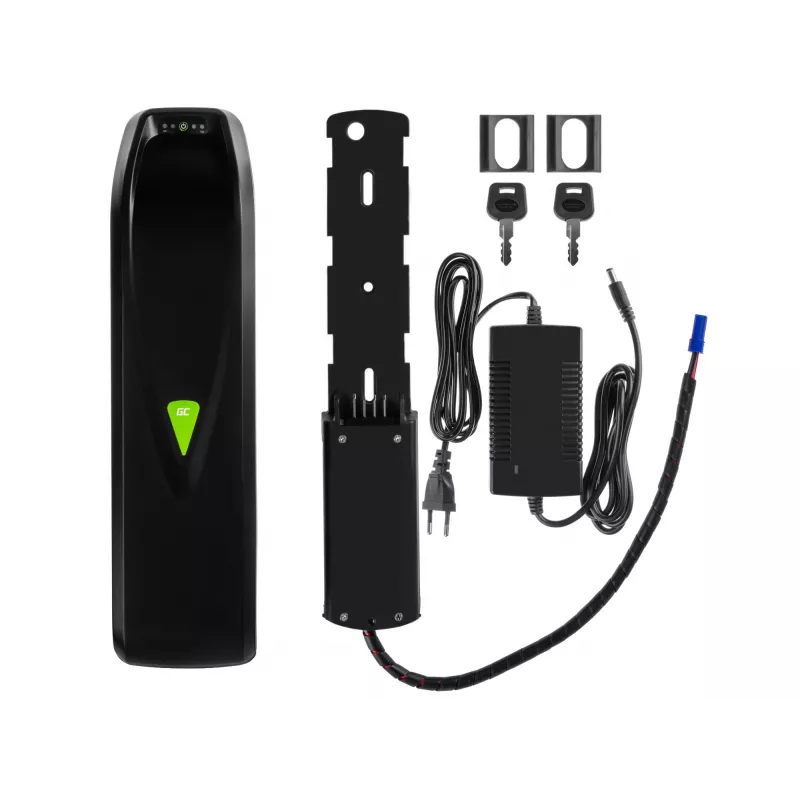 Batterij Green Cell EBIKEGCF03 48V 14500mAh lithium-ion zwart
