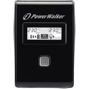 PowerWalker VI 850 LCD noodstroomvoorziening (UPS) line-interactive 0,85 kVA 480 W
