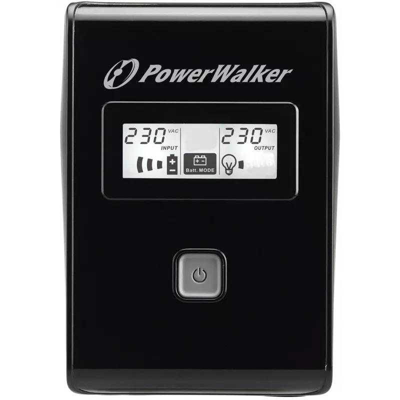 PowerWalker VI 850 LCD noodstroomvoorziening (UPS) line-interactive 0,85 kVA 480 W