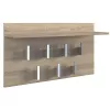 Top e shop WIESZAK 2F SONOMA kapstok — spaanplaat, eikenlook, 7 haken, 700×200×400 mm