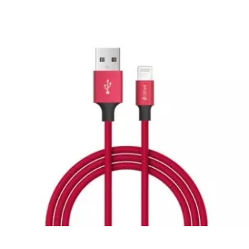 USB-C naar Lightning kabel Devia Pheez Serie 1 m — rood, 1A/USB Power Delivery compatibel