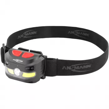 Hoofdlamp Ansmann HD250RS zwart COB LED 4W IP54