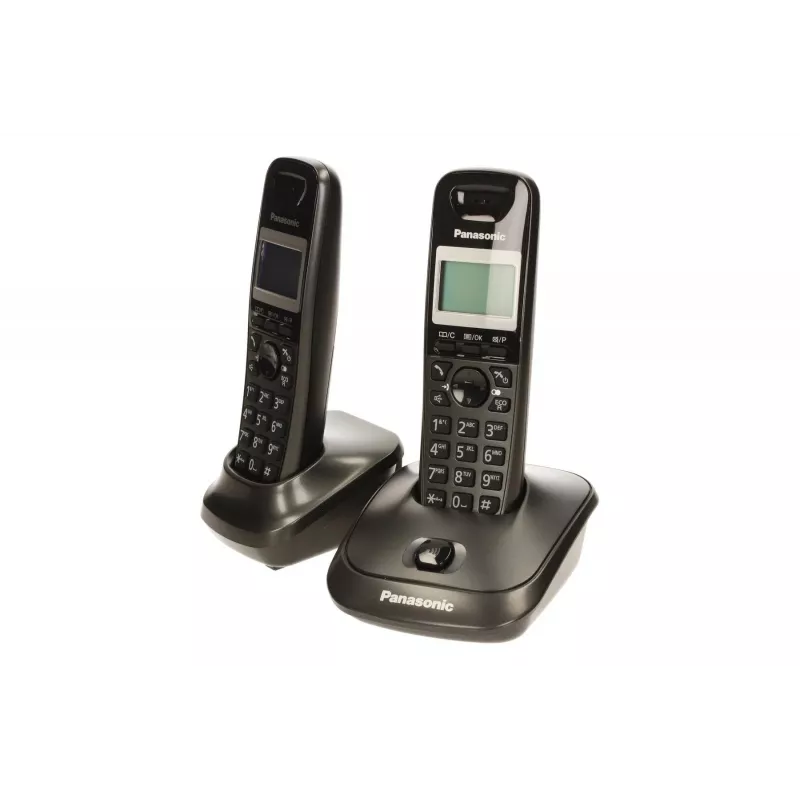 Panasonic KX-TG2512 DECT-telefoon grijs nummerweergave