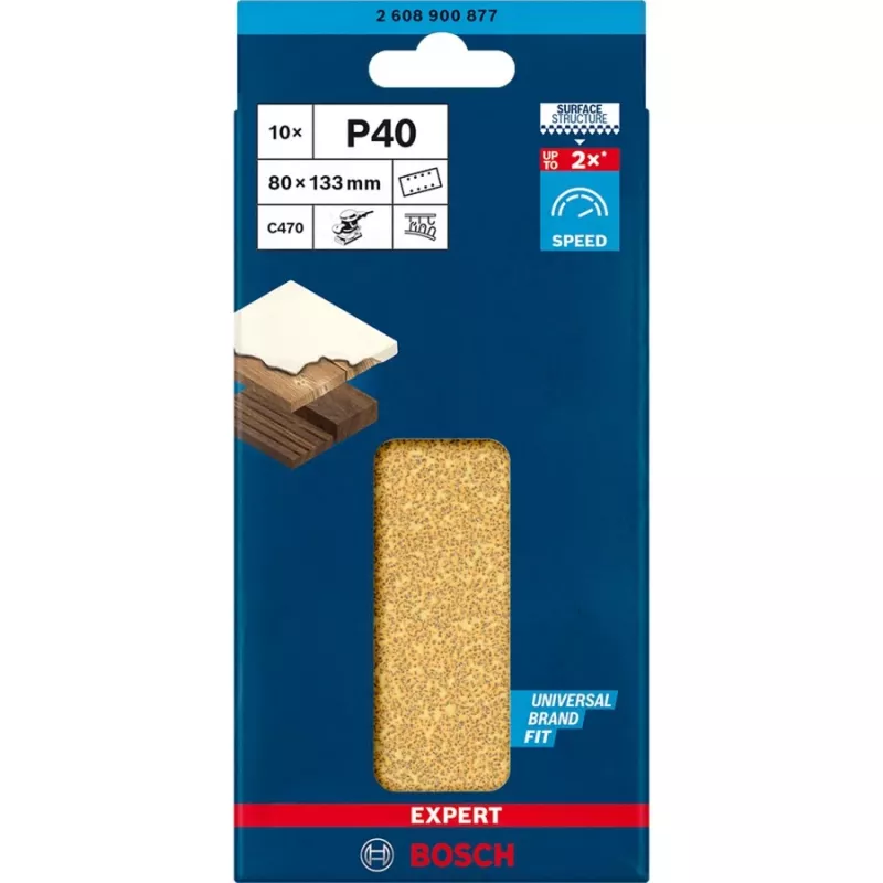 Bosch 2 608 900 877 rotatiegereedschap schuur-/schuurmateriaal hout schuurblad