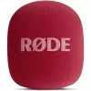 Draagbare interviewmicrofoon Rode Interview GO – rood (compact, handapparaat, plug-and-play)