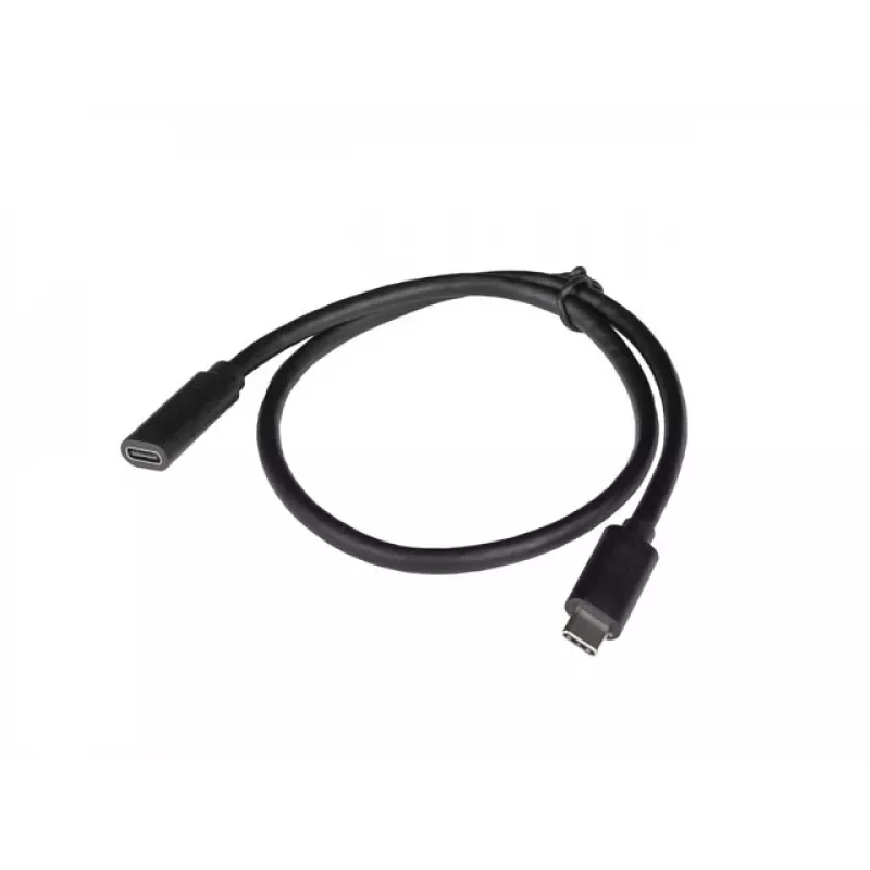 USB-C-naar-USB-C-kabel LANBERG CA-USBE-20CC-0005-BK, USB 3.2 Gen 1 (5 Gbit/s), 0,5 m, zwart