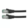 ROLINE RM Patchkabel Cat.6A S/FTP (PiMF), zwart, 0,3 m