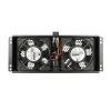 Koelventilator Extralink 2 FANS ROOF COOLING UNIT 220V AC zwart metaal