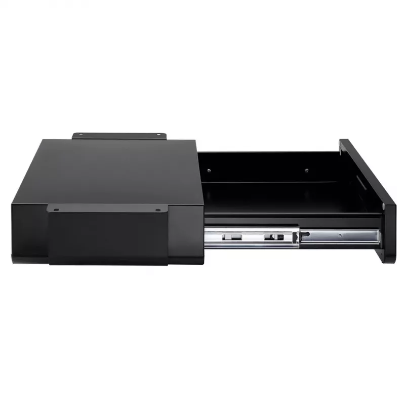 Bureaulade MACLEAN MC-461 ergonomisch compact design, eenvoudige montage, onderbureau-accessoire