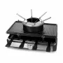 Raclette-grill Emerio RG-124930 voor 8 personen, 1400 W, zwart en roestvrijstaal, draaiknop