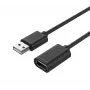 Verlengkabel Unitek Y-C428GBK USB 2.0, Am-af