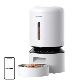 Petlibro Granary WiFi voerbak, 5L (wit)