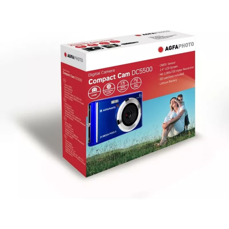 Realishot DC5500 compactcamera 24 MP CMOS 5616 x 3744 pixels blauw (DC5500BL)