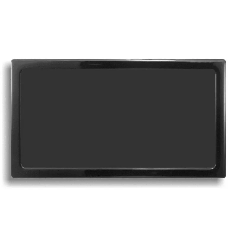 DEMCiflex stoffilter Double 120 mm I/D — zwart, 147×267 mm, 1 stuk